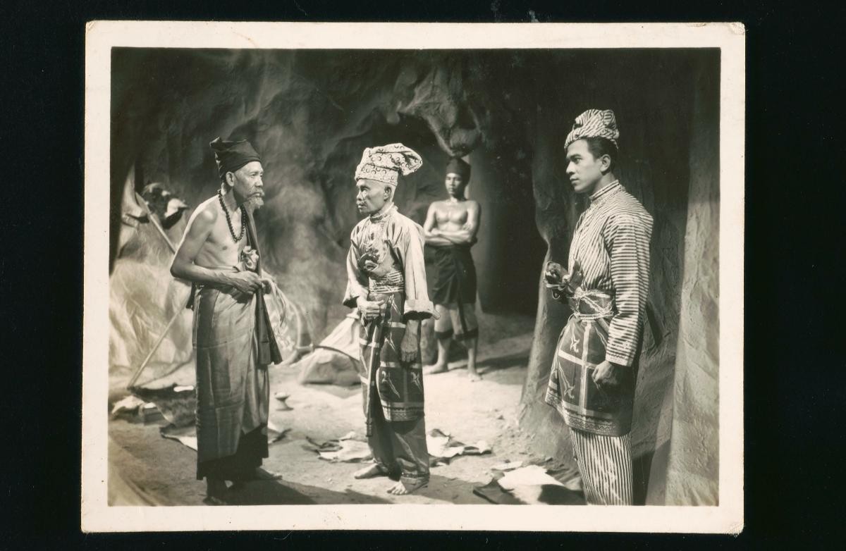 A scene from the film, 'Selendang Delima'