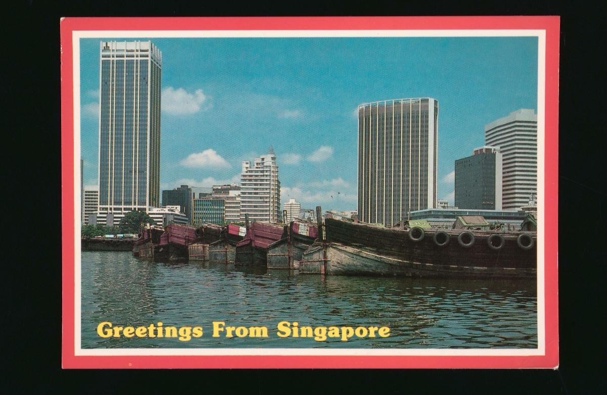 The Central Business District waterfront from the Telok Ayer Basin