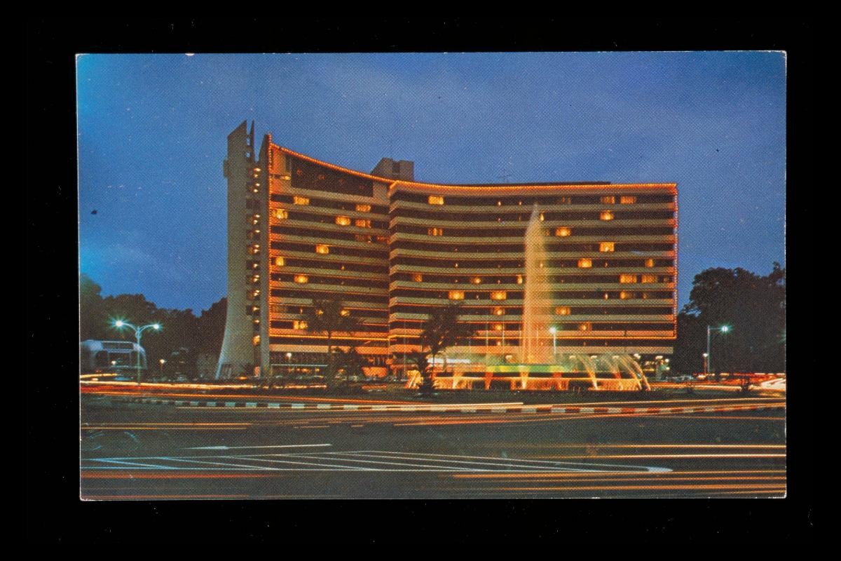The facade of Marco Polo Hotel