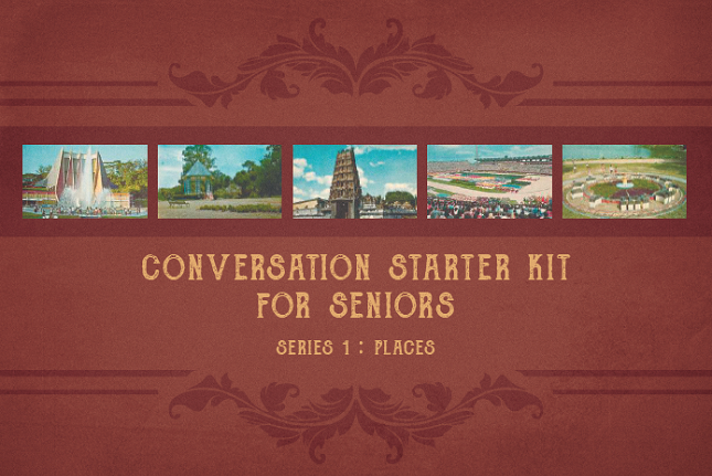 Conversation Starter Kit for Seniors: Series 1 - Places