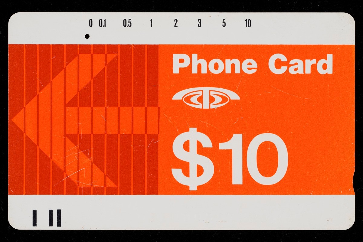 Singapore Telecom $10 phone card