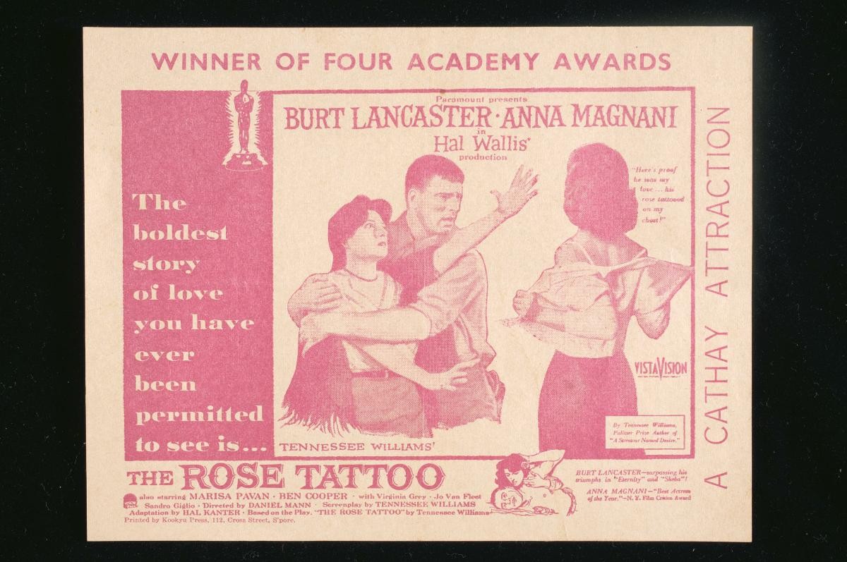 ‘The Rose Tattoo’ film poster