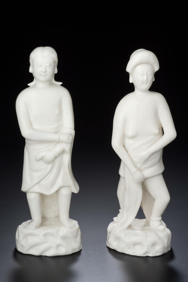 Figures of a man and woman
