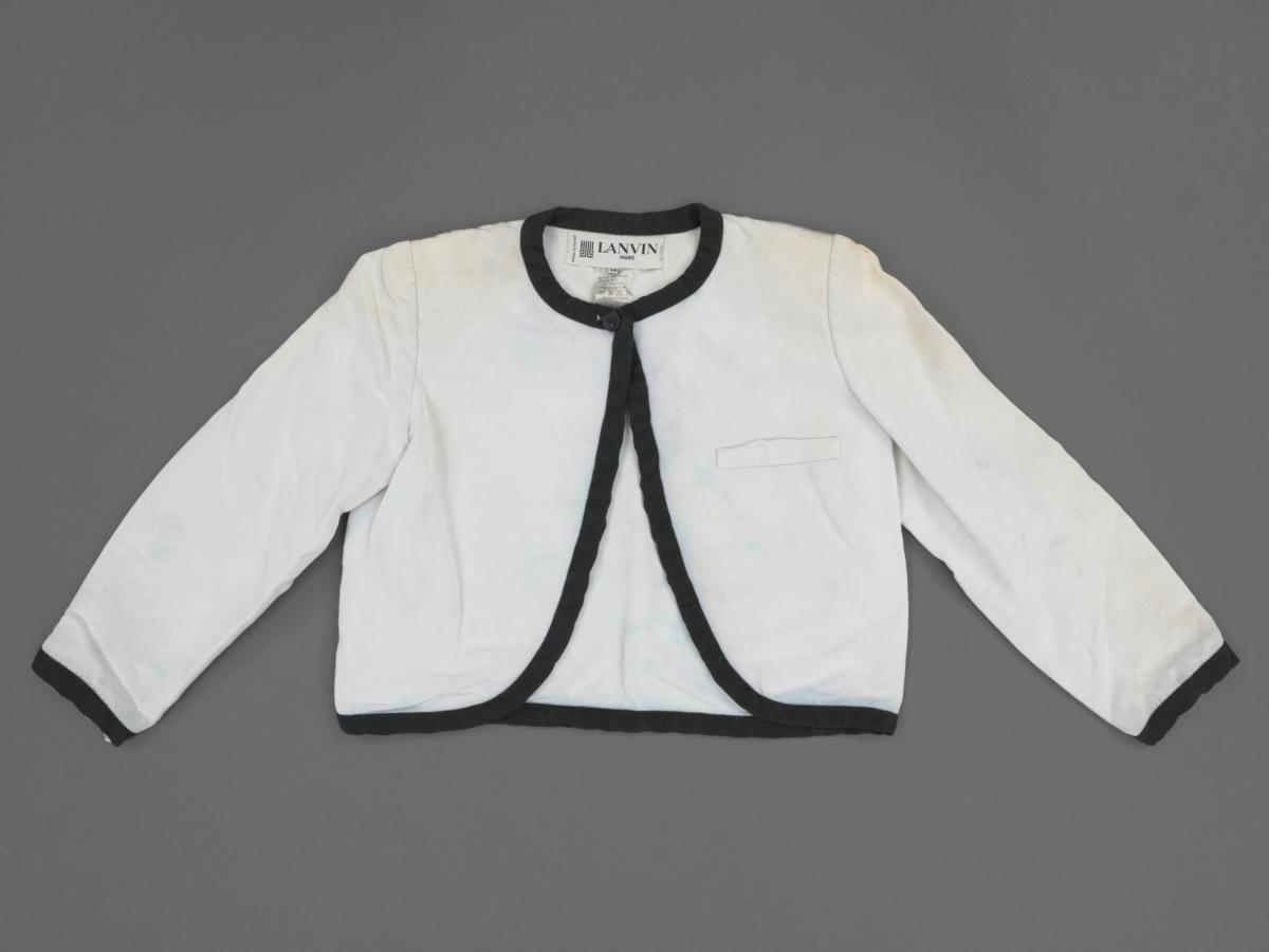 Lanvin jacket with black trim