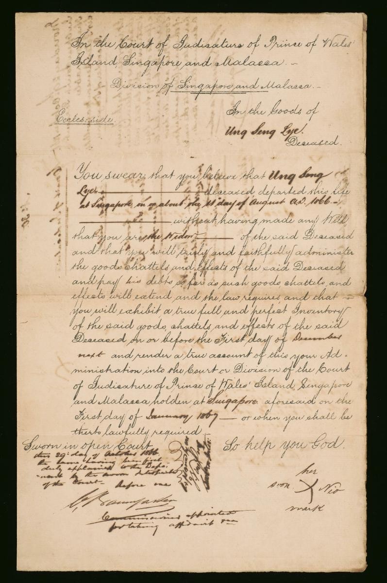 Oath sworn by Soon Nio
