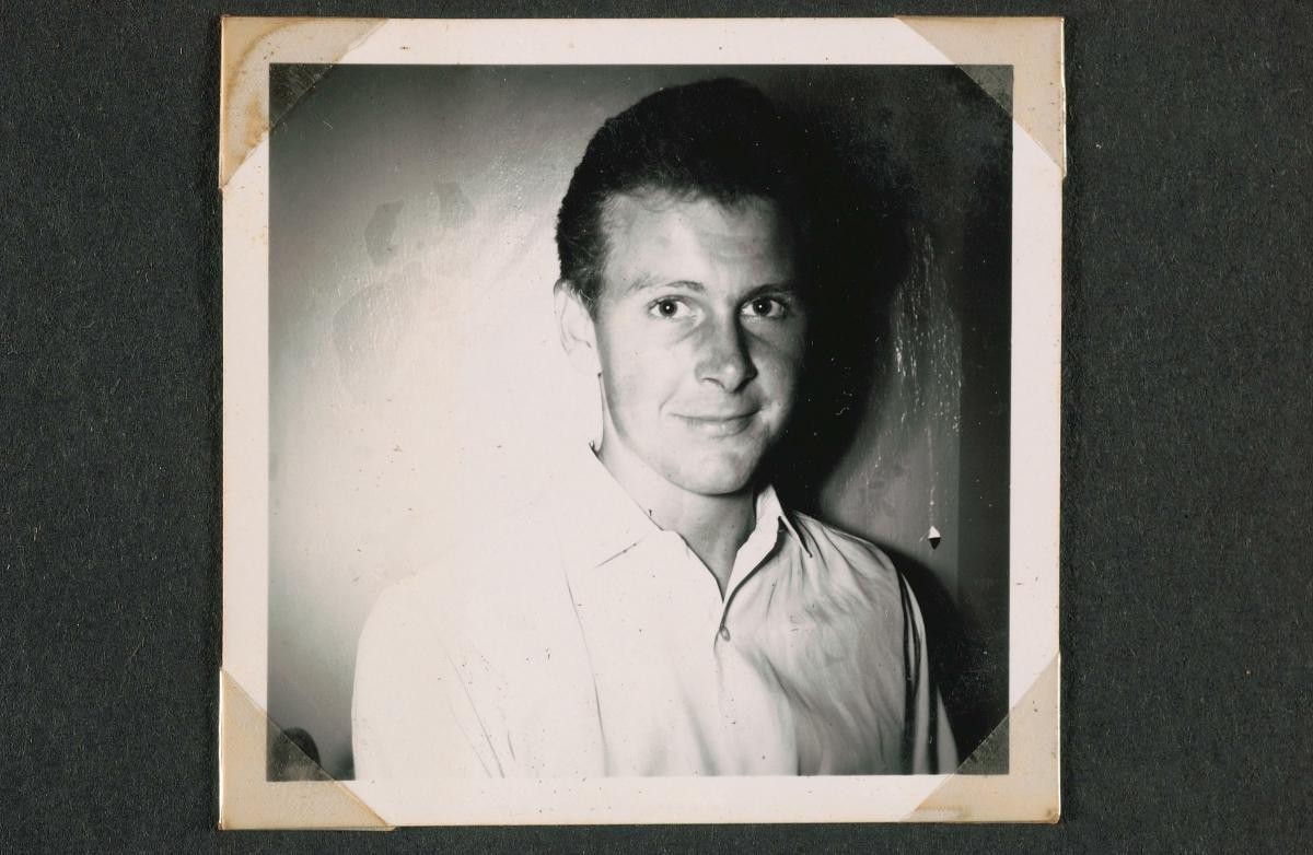 A man photographed at Royal Air Force (RAF) Changi