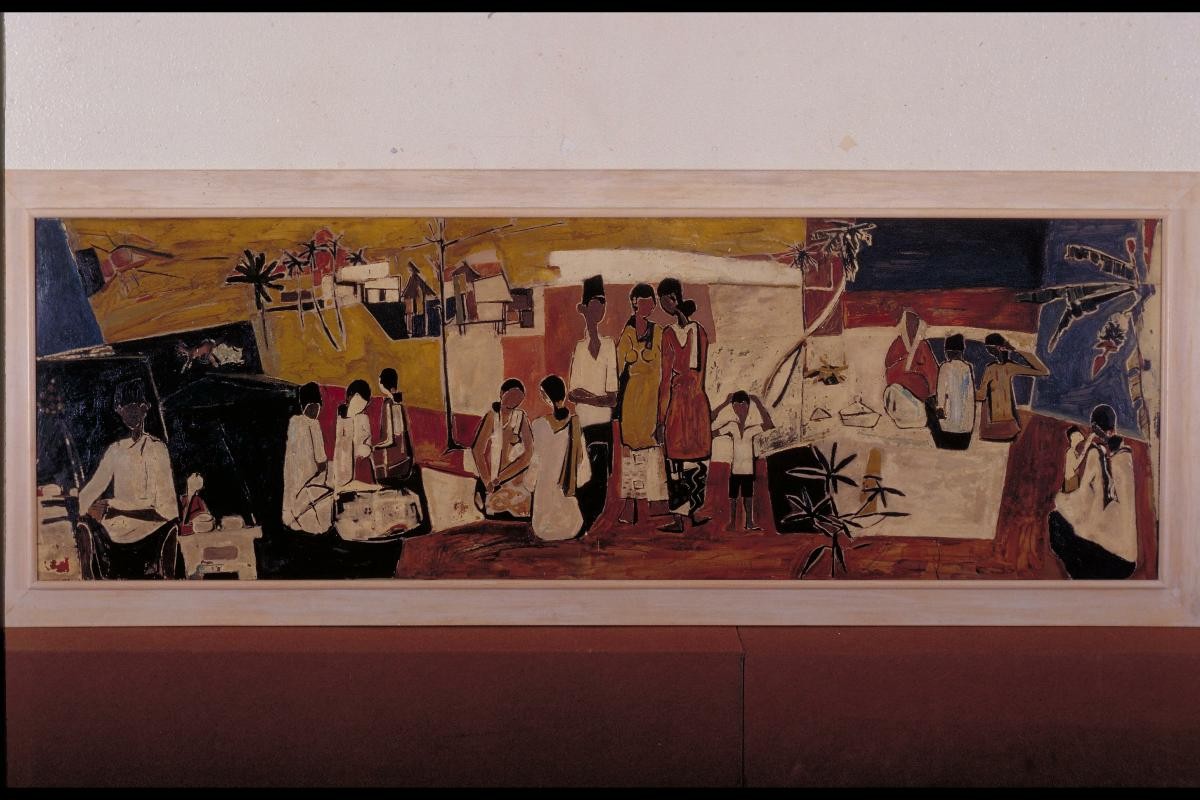 Untitled (Kampong Scene)