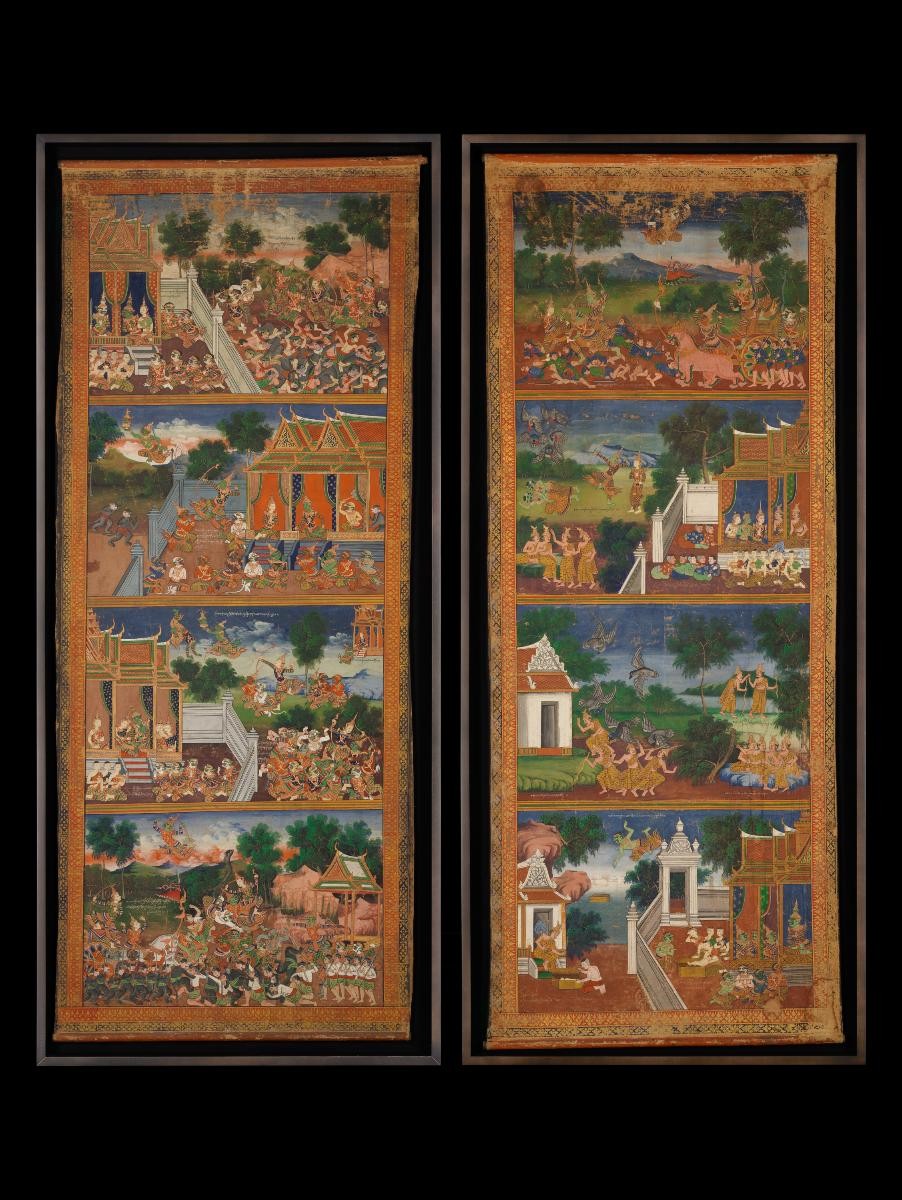 Preah bot paintings