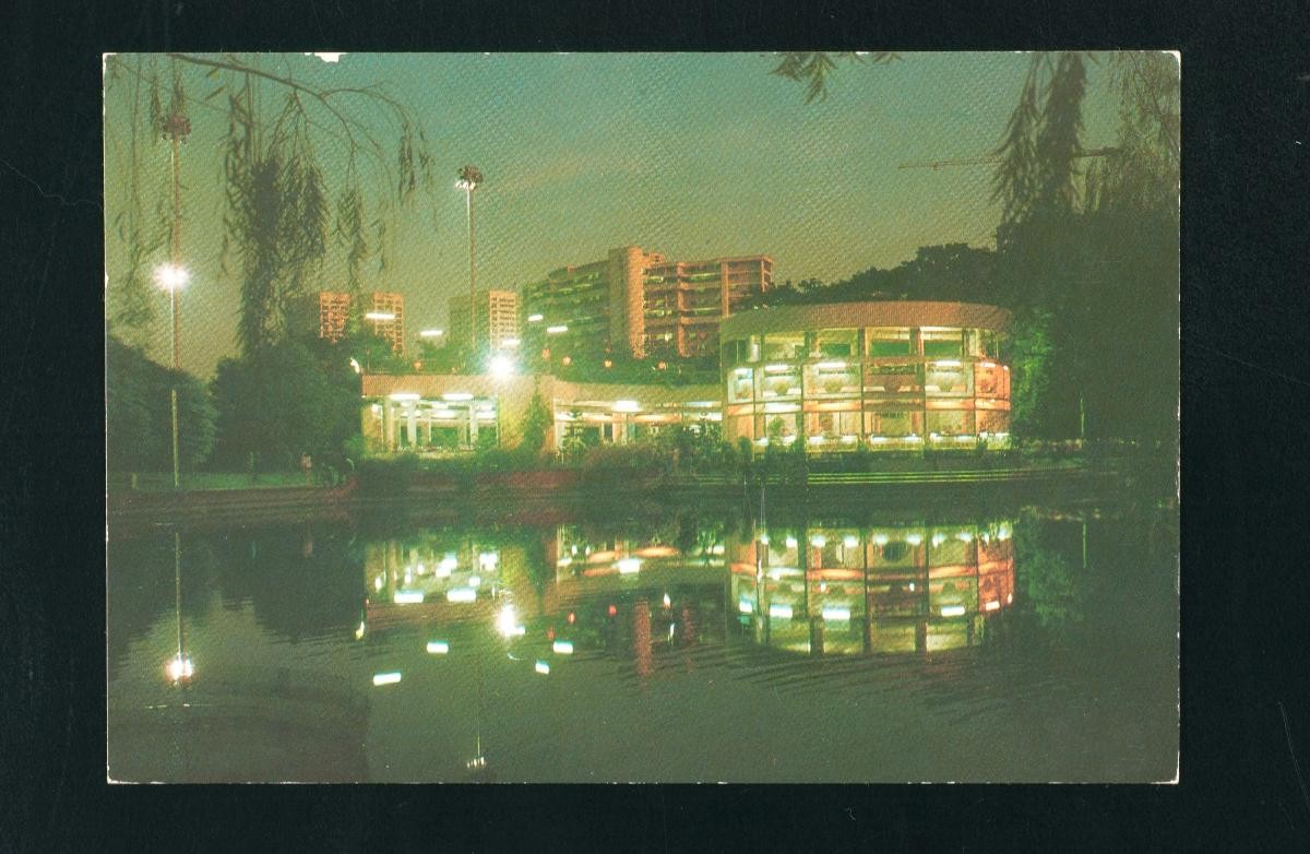 Night-time view of the Toa Payoh Town Gardens