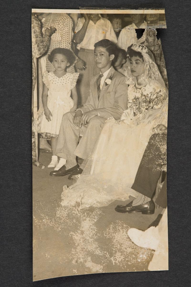 Photograph with Francis Hogan
