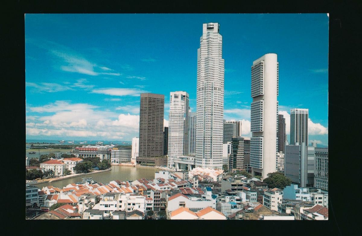 The Central Business District on the south bank of the Singapore River