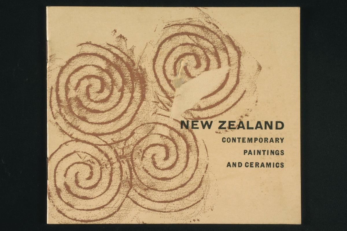 Catalogue for the exhibition entitled ‘New Zealand Contemporary Paintings and Ceramics’
