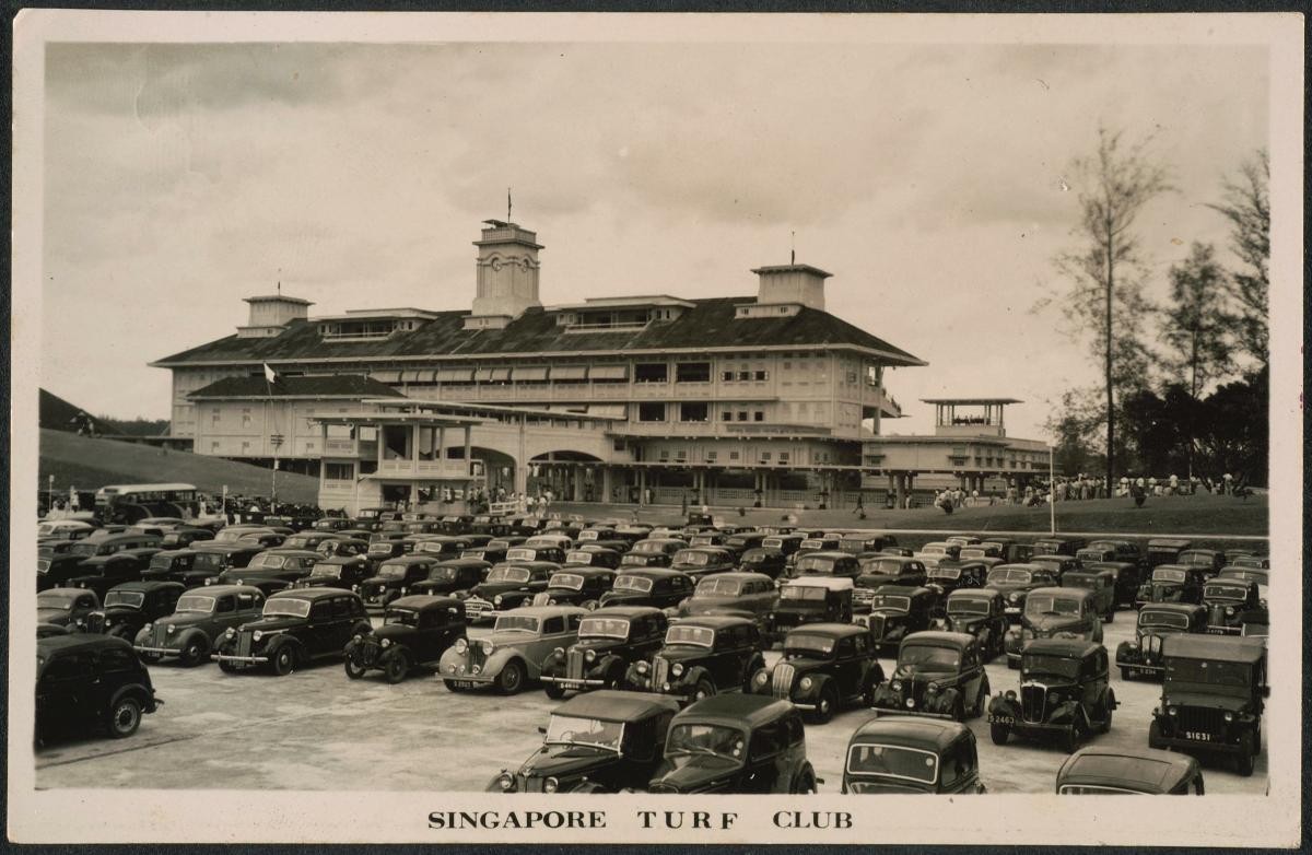 The Singapore Turf Club carpark