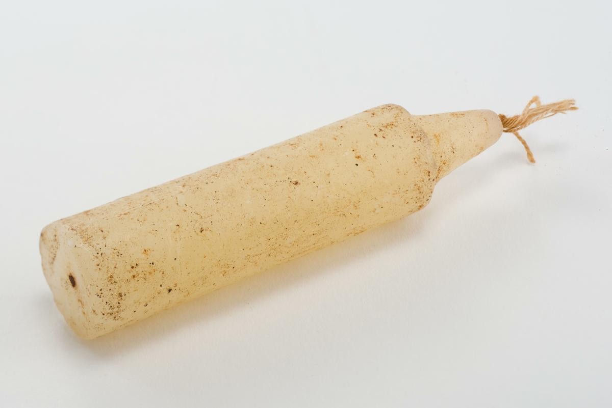 A Chettiar moneylender’s used candle