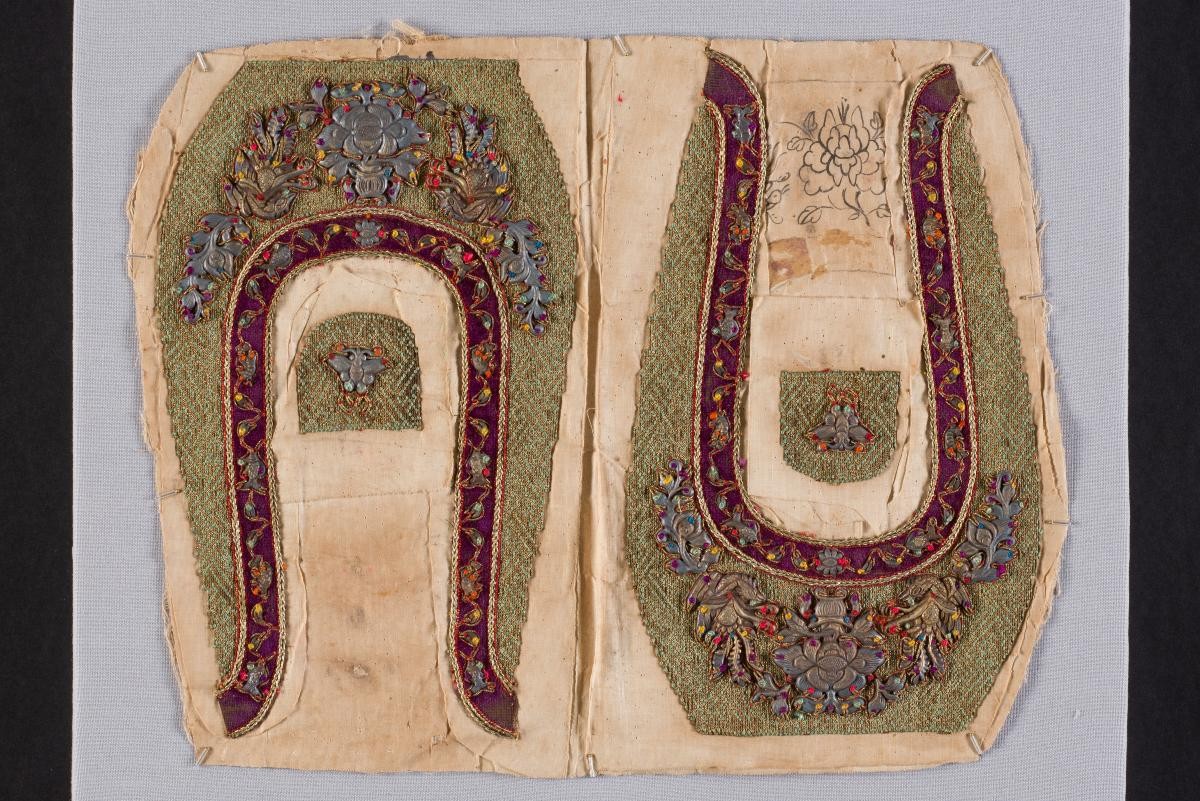 Pair of slipper faces