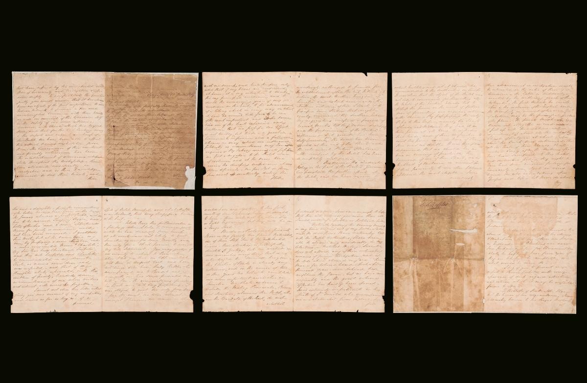 Letter from Sir Stamford Raffles to Colonel John Peter Addenbrooke