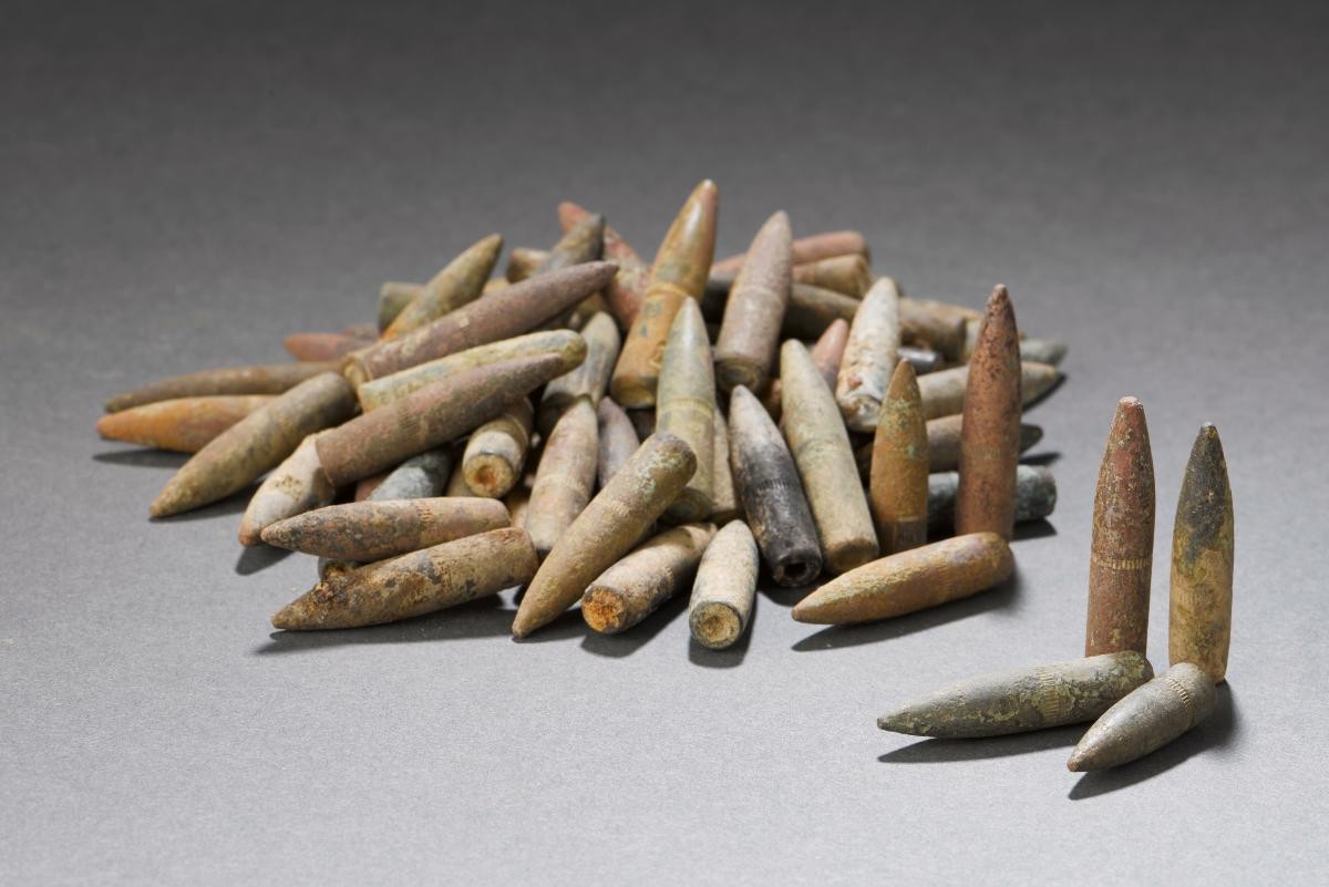 Set of 148 Bullets Retrieved from Pasir Panjang Battle Site