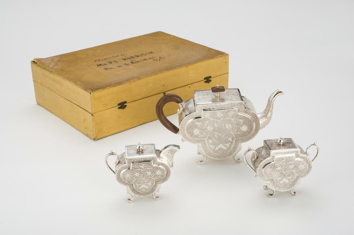 Tea set with box