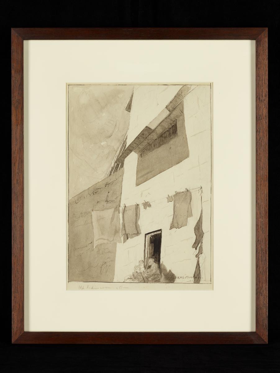 Drawing titled "Old Ladies Room"