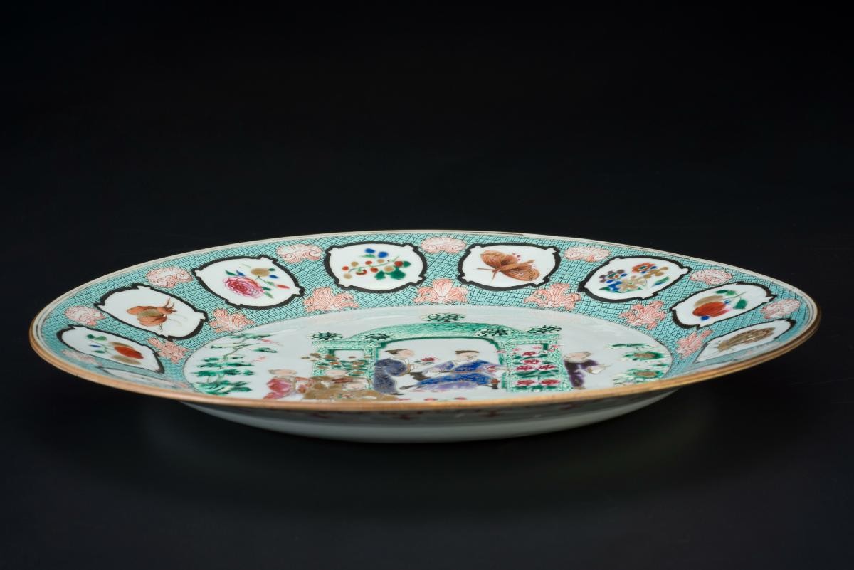 Cornelis Pronk enamelled dish