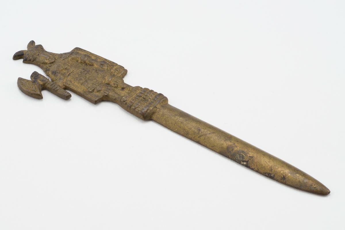 A Chettiar moneylender’s letter opener