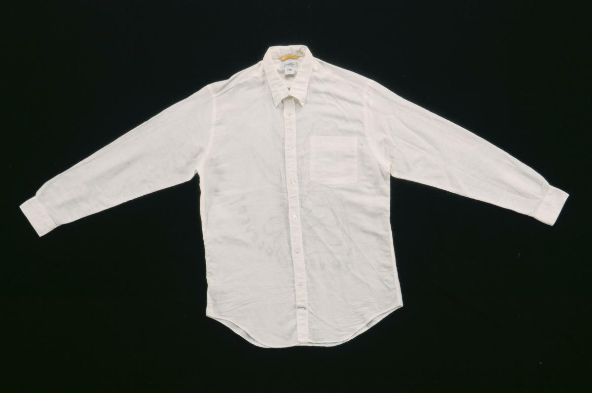 Jean-Charles de Castelbajac white long-sleeved shirt