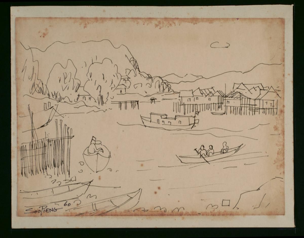 Untitled (Three Men on A Boat)
