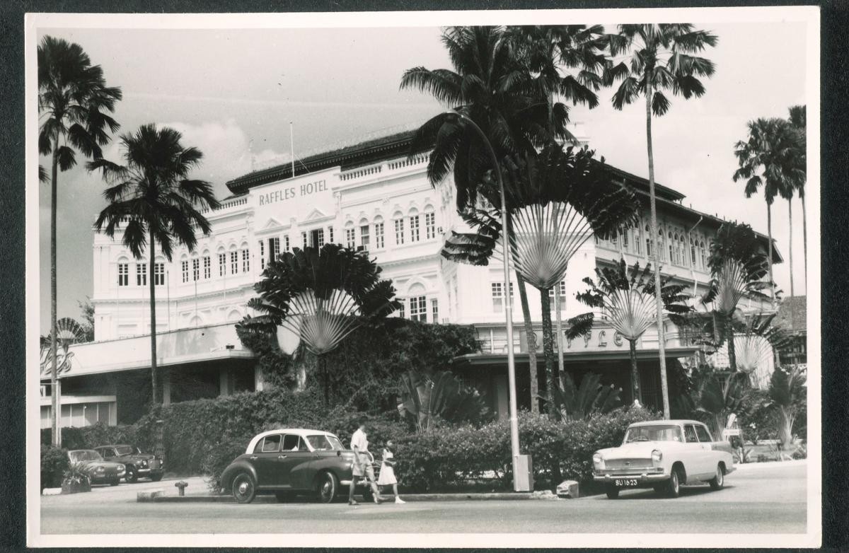 Postcard of Raffles Hotel