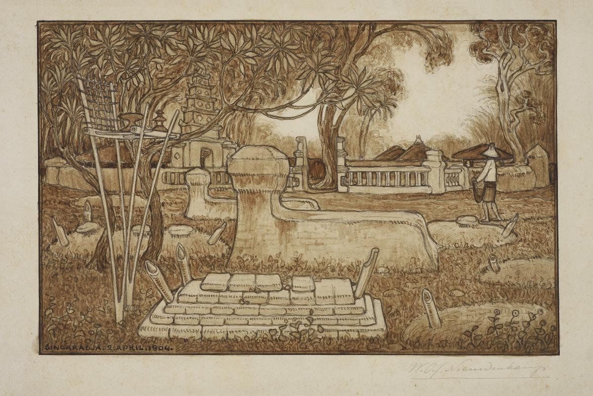 Burial Grounds in Sema, Singaradja