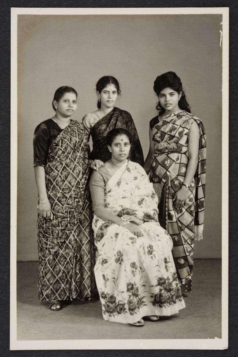 Shanmuga Vadivu, Marimuthu, Krishnaveni and Vasantha (seated)
