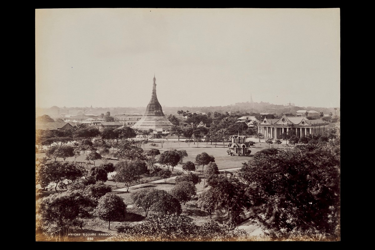 Fytche Square, Rangoon