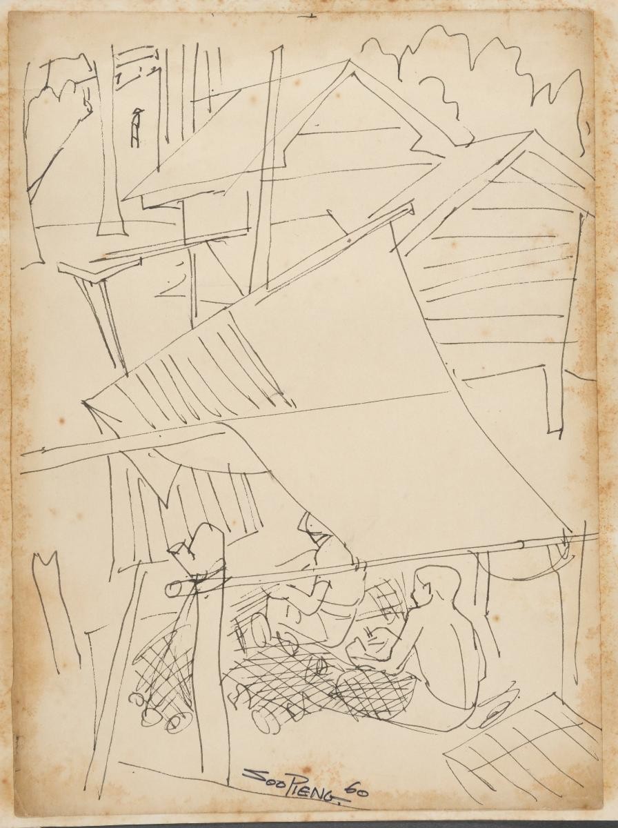 Untitled (Weaving Nets)