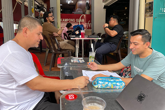 Volunteer Interview 1 at Kampong Gelam Cafe