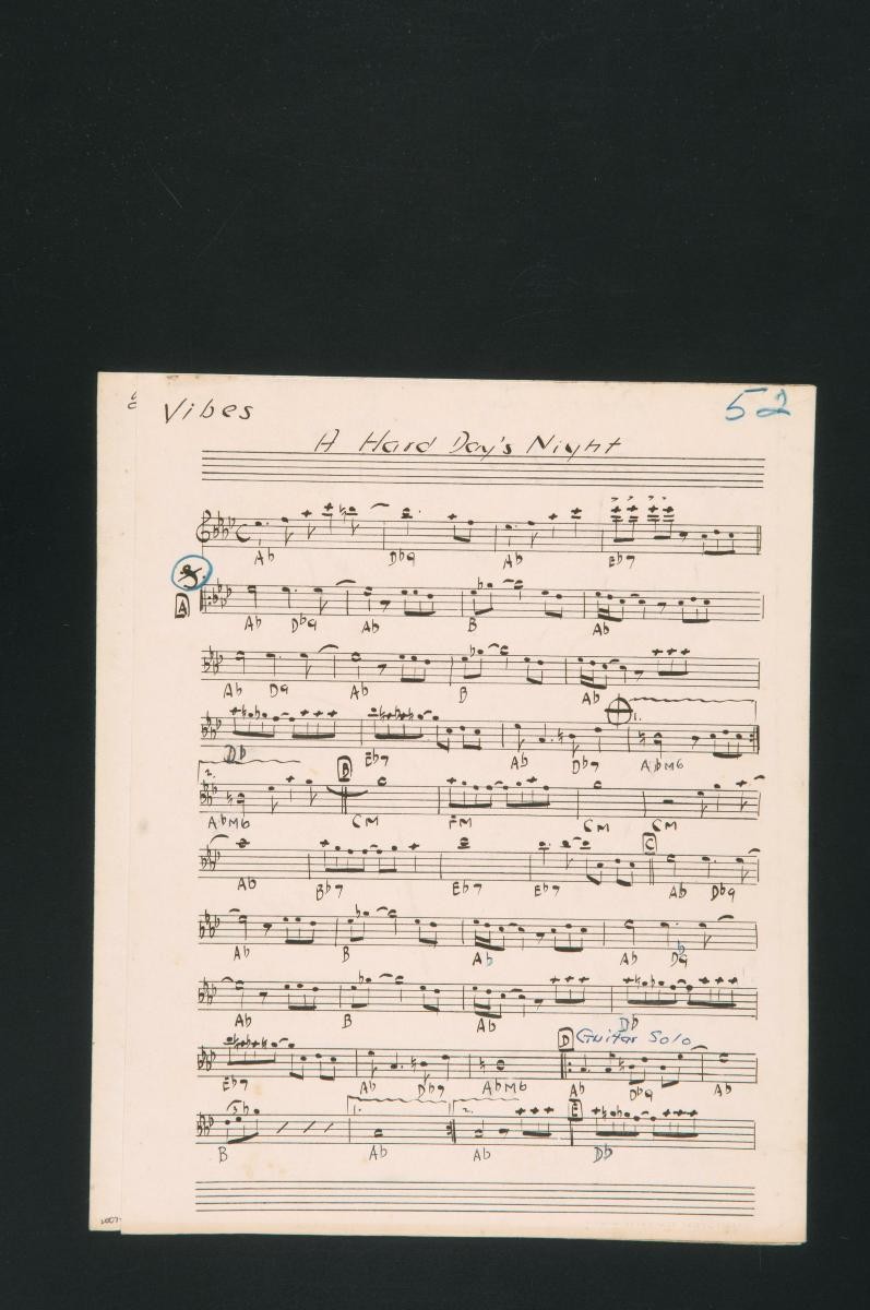 ‘A Hard Day's Night’ music score