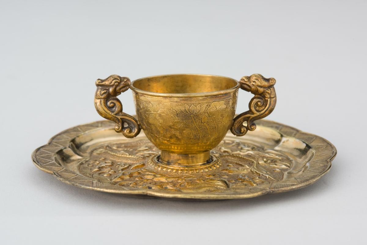 Cup with saucer