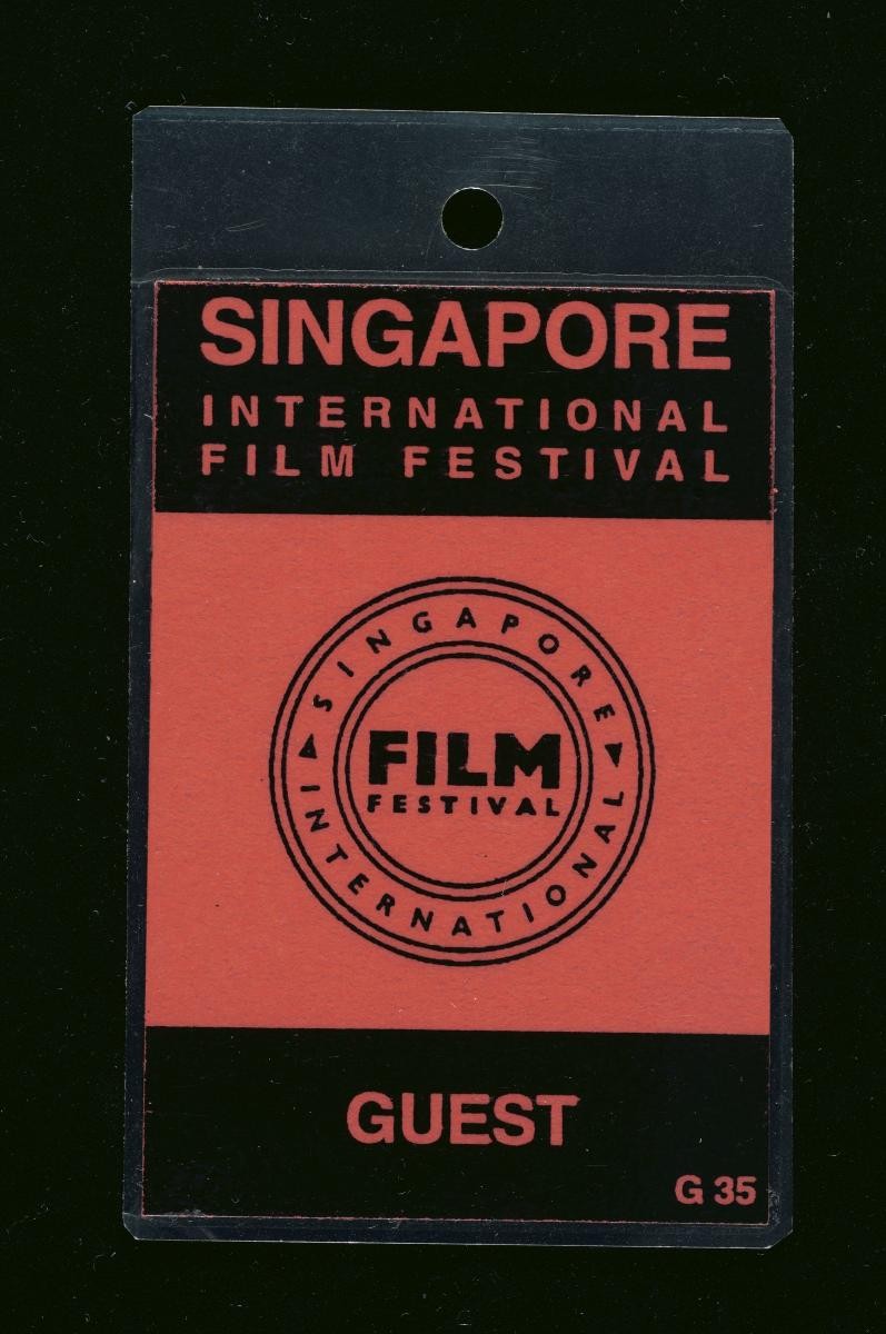 Guest pass for the Singapore International Film Festival (SIFF)