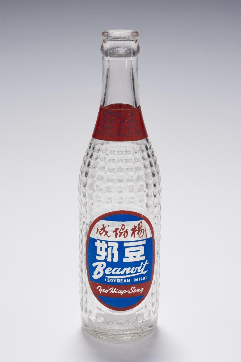 Glass bottle for soybean milk drink