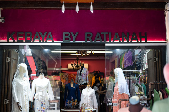 Signboard of Kebaya by Ratianah