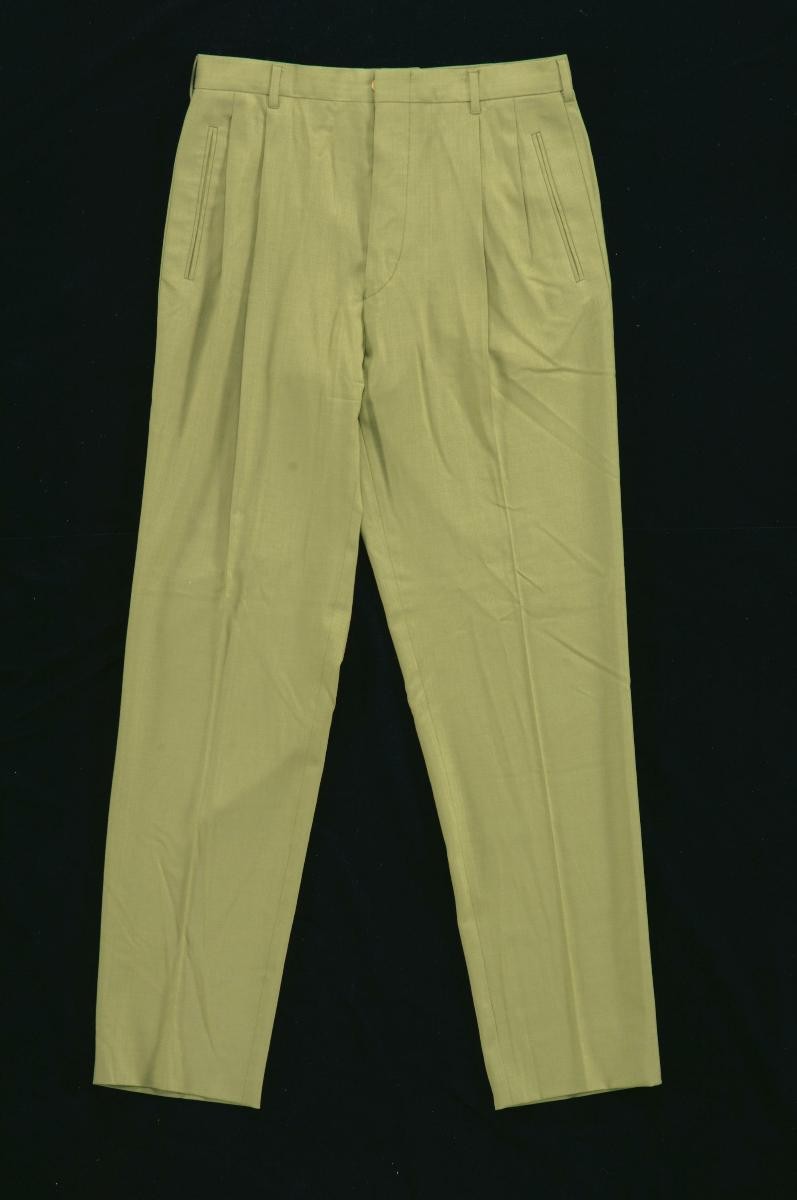 Romeo Gigli olive suit pants