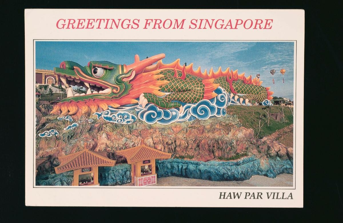 Boat ride into the dragon’s belly at Haw Par Villa
