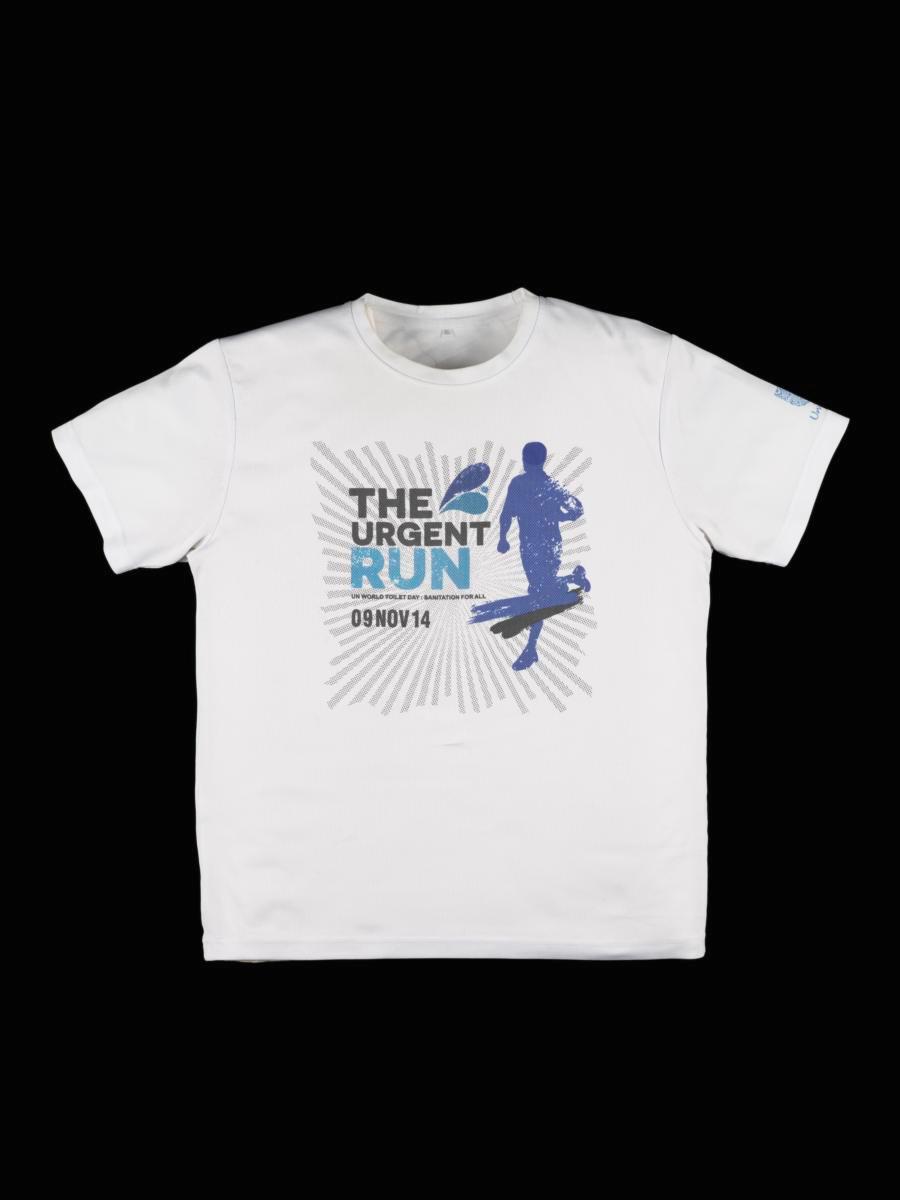 T-shirt for “The Urgent Run” 2014 by the World Toilet Organization