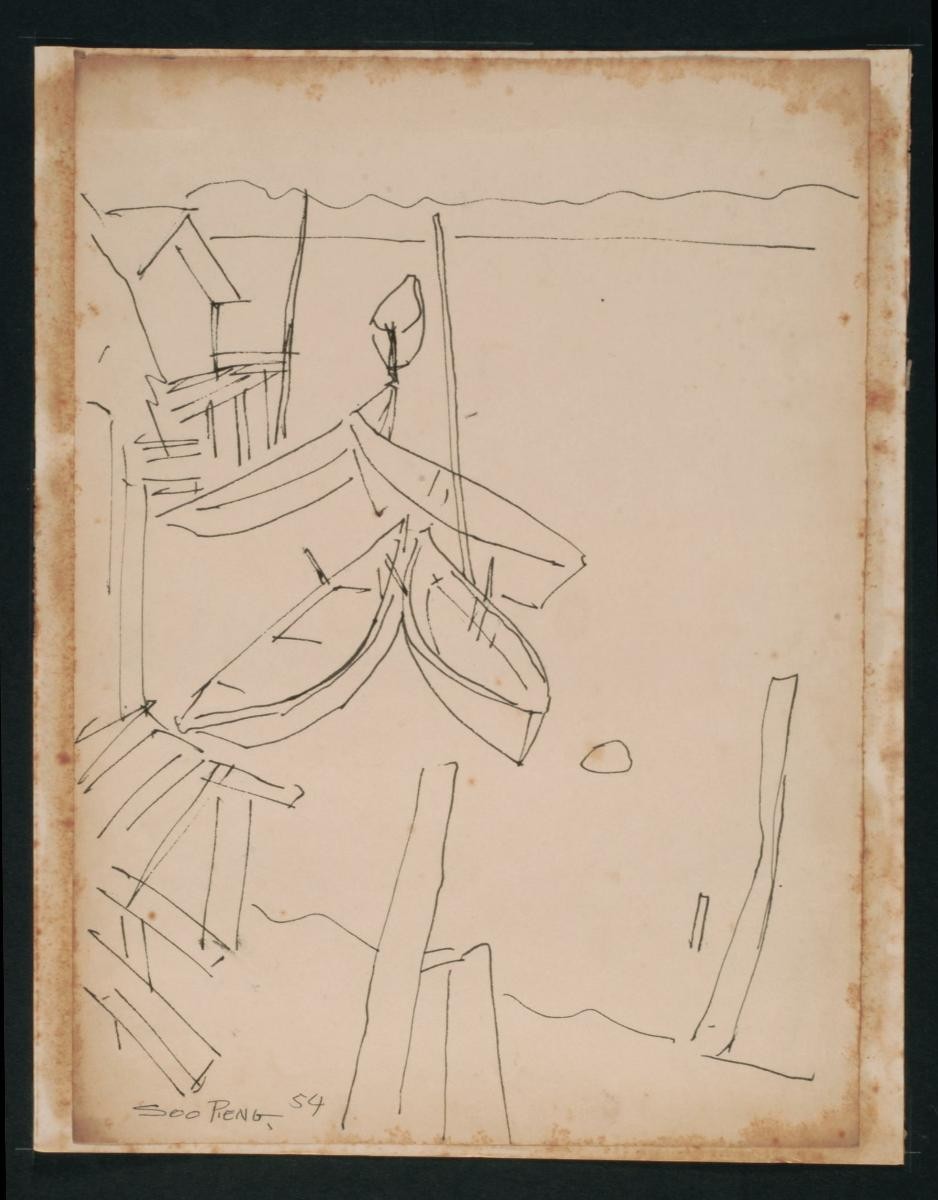 Untitled (Boats by The River)