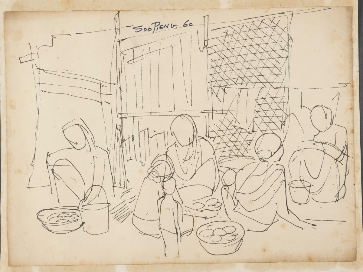 Untitled (People Resting)