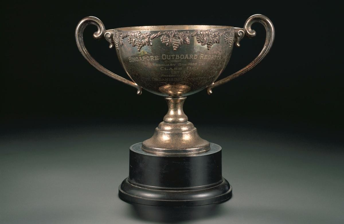 Singapore Outboard Regatta Class D 1st prize trophy