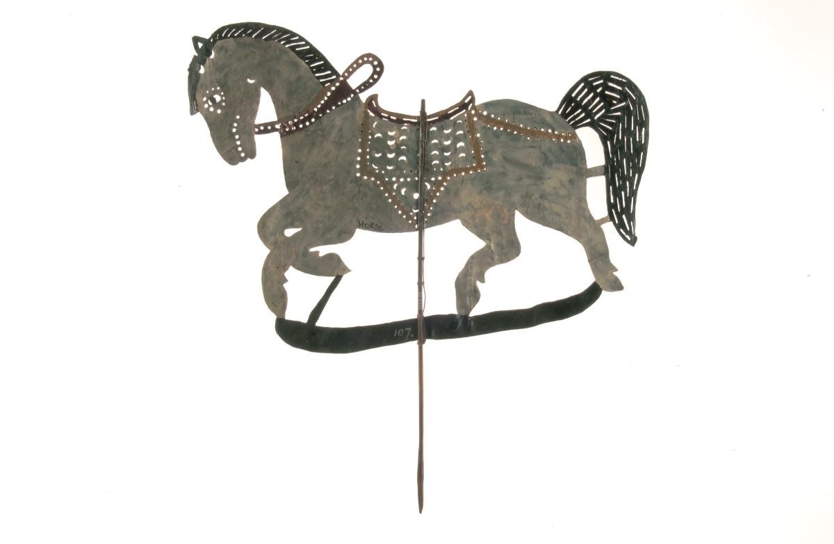 Shadow puppet, horse