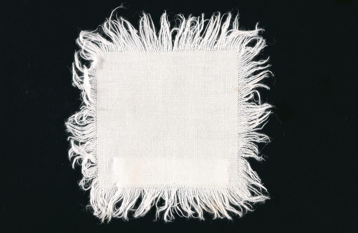 Piece of cloth used in the preparation of ‘kueh tutu’