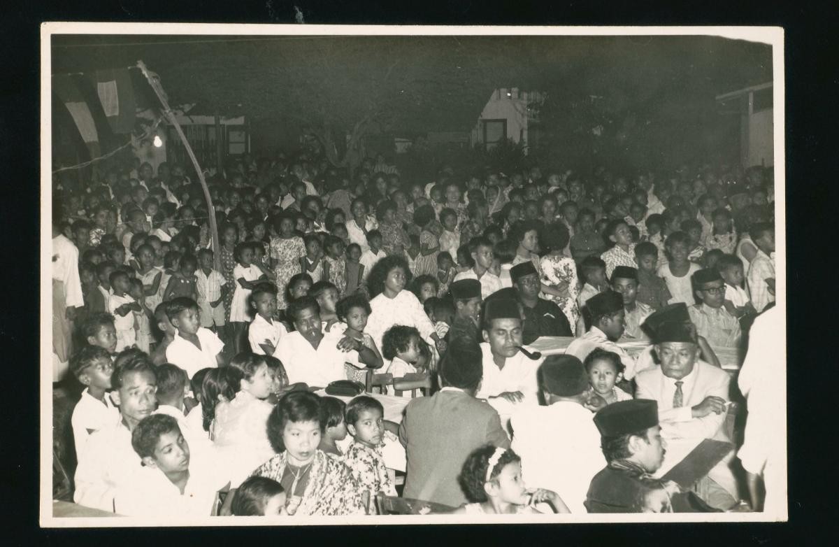 Audience at a Quran recitation competition
