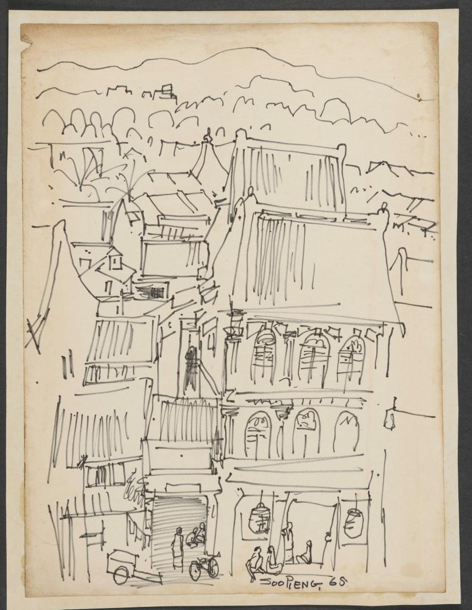 Untitled (Shophouses in Chinatown)