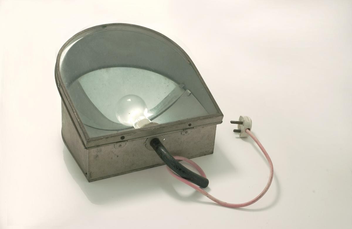 Light box of a photographer