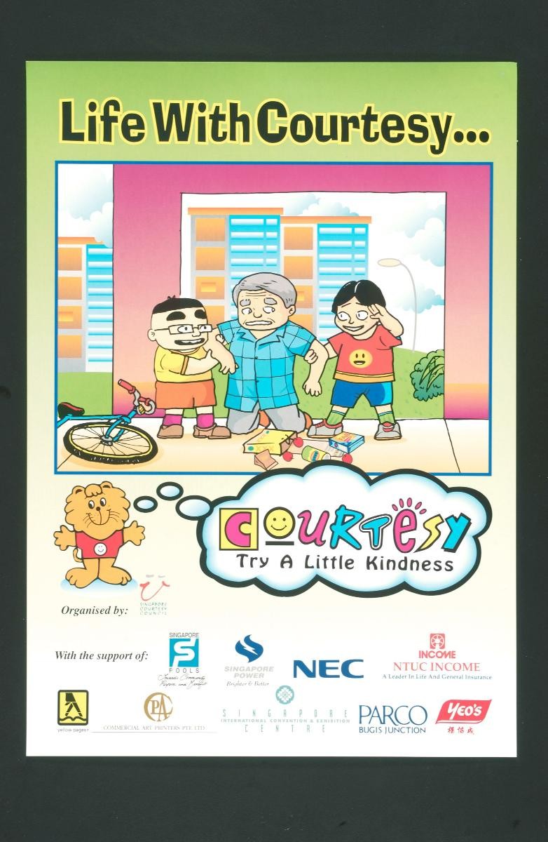 Courtesy campaign poster